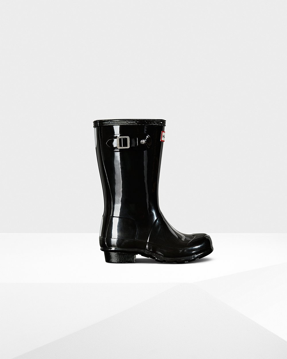 Galochas Hunter Criança Pretas - Original Big Gloss - 27RLMOPWV